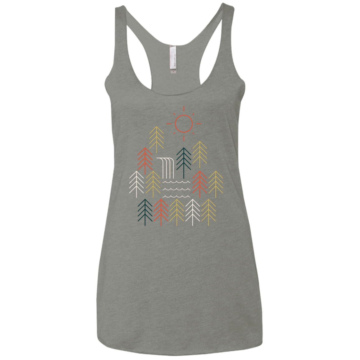 Nature Timestee Women's Triblend Racerback Tank