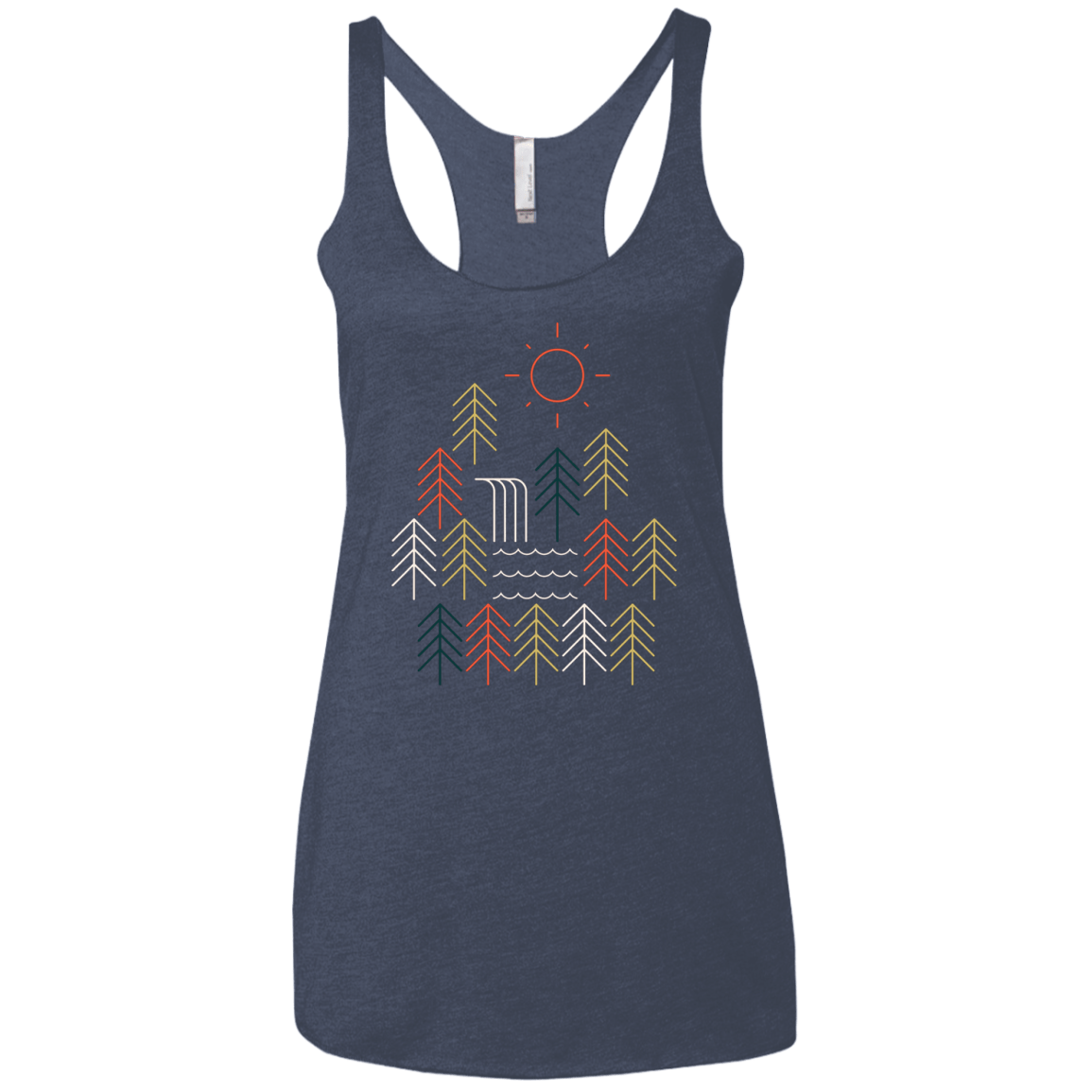 Nature Timestee Women's Triblend Racerback Tank