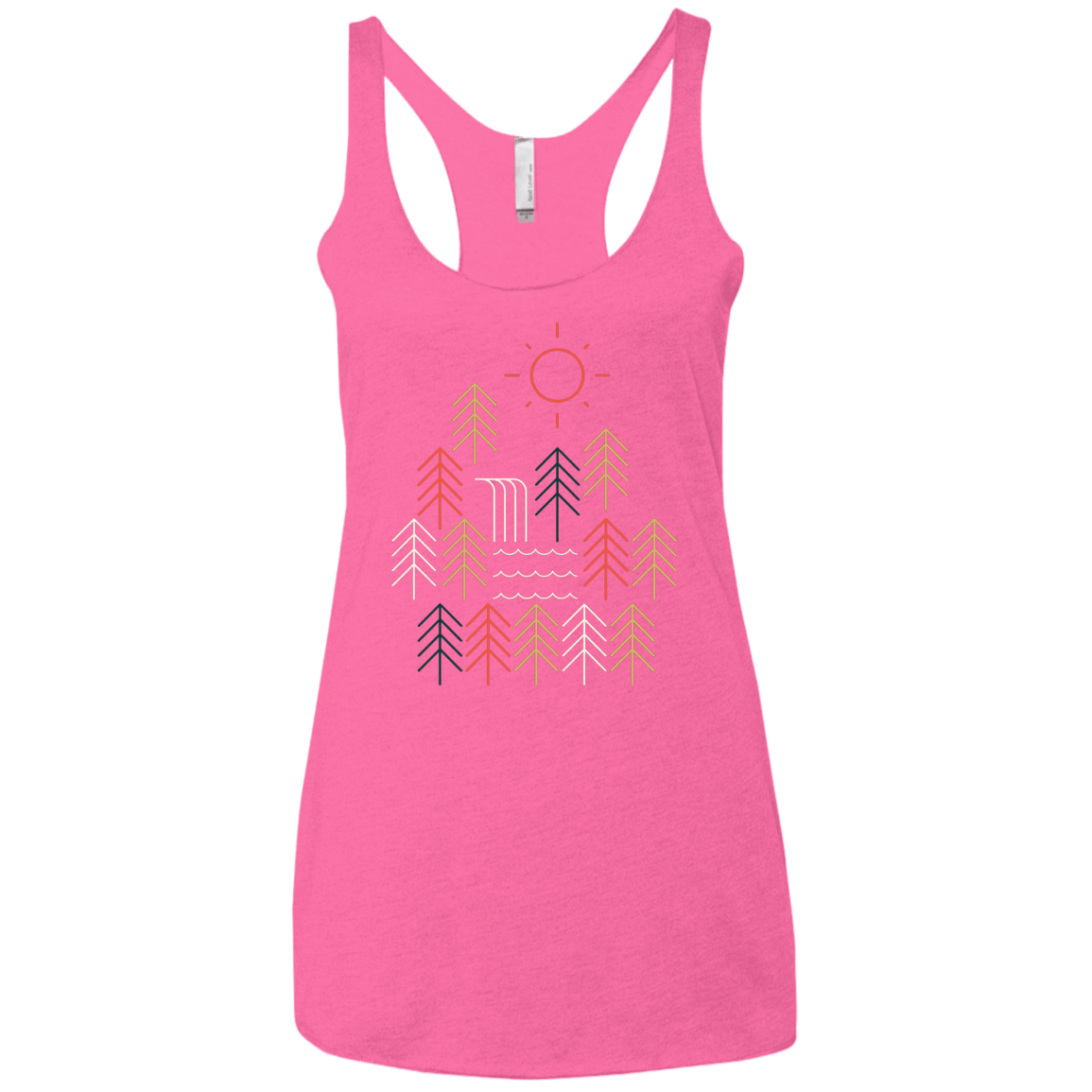 Nature Timestee Women's Triblend Racerback Tank