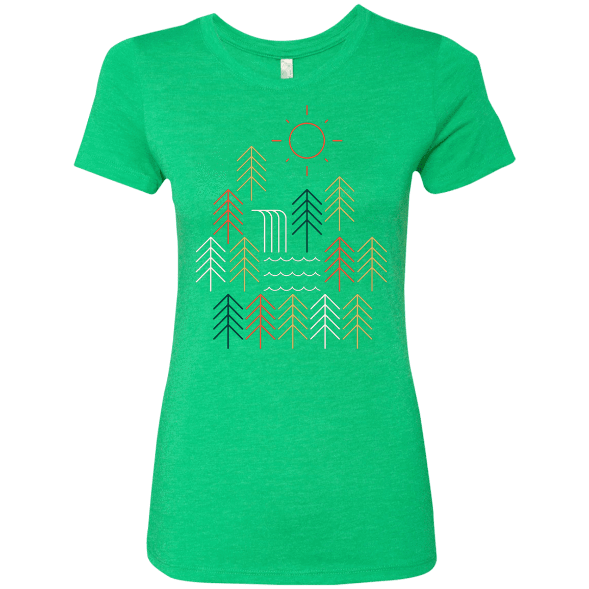 T-Shirts Envy / S Nature Timestee Women's Triblend T-Shirt