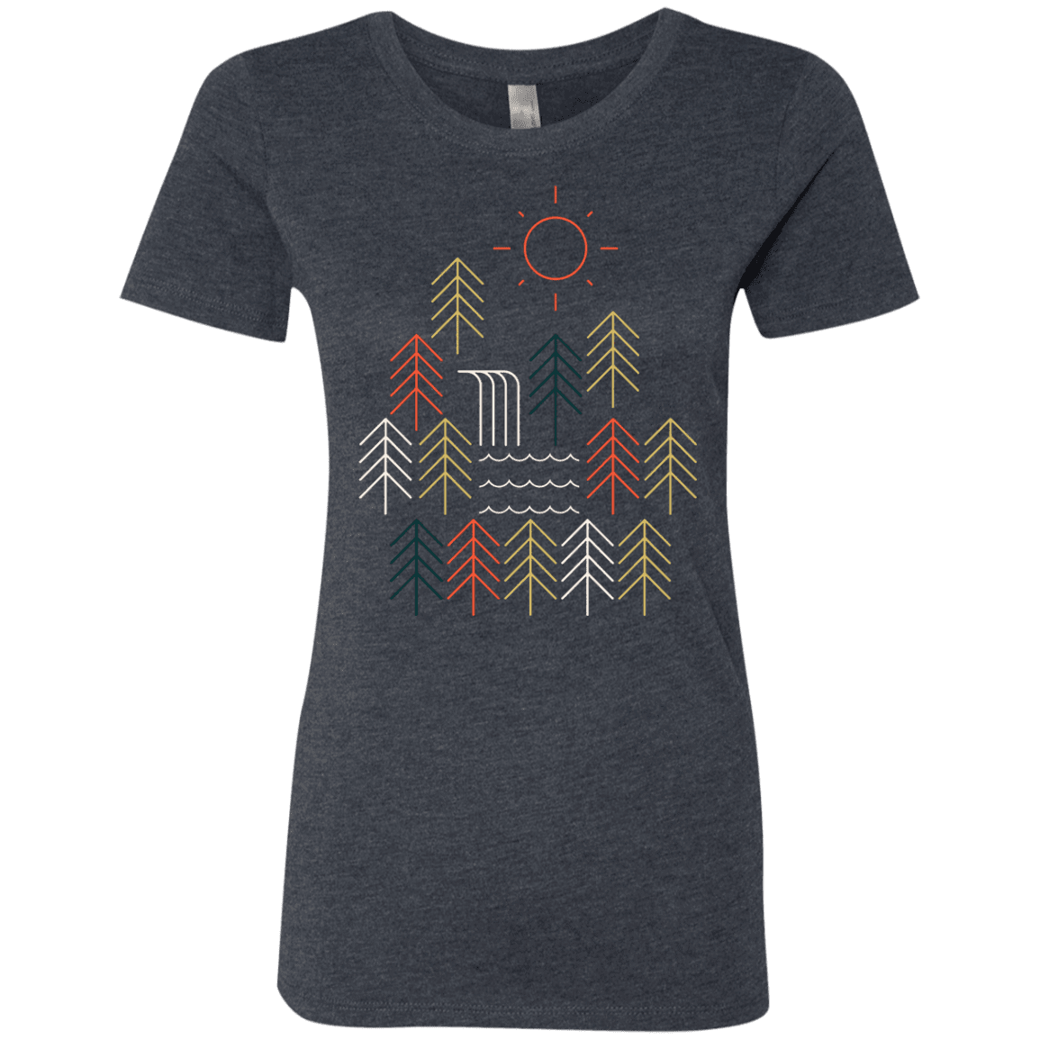 T-Shirts Vintage Navy / S Nature Timestee Women's Triblend T-Shirt