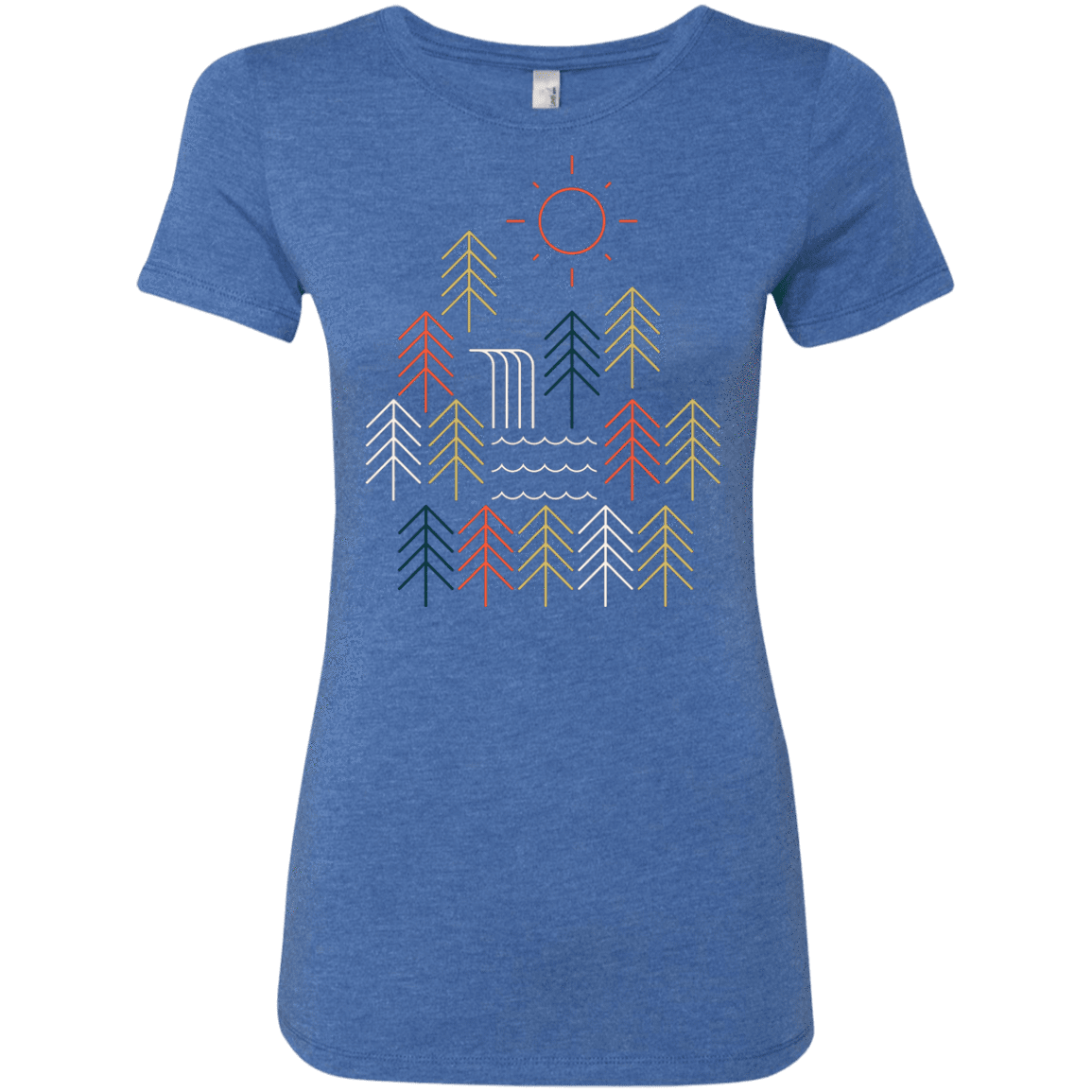 T-Shirts Vintage Royal / S Nature Timestee Women's Triblend T-Shirt