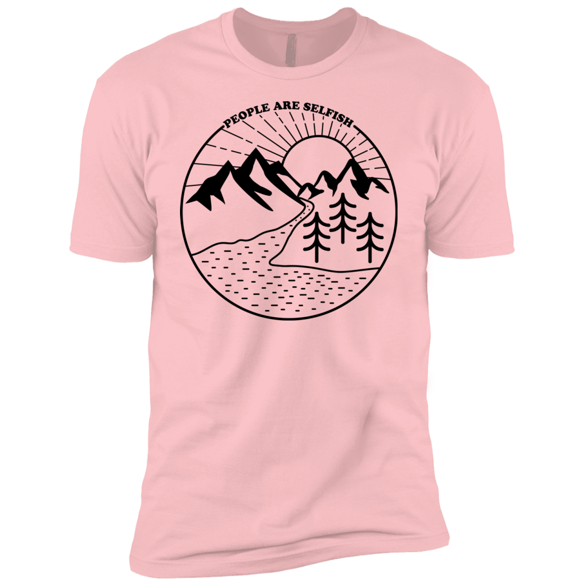 Nature vs. People Boys Premium T-Shirt