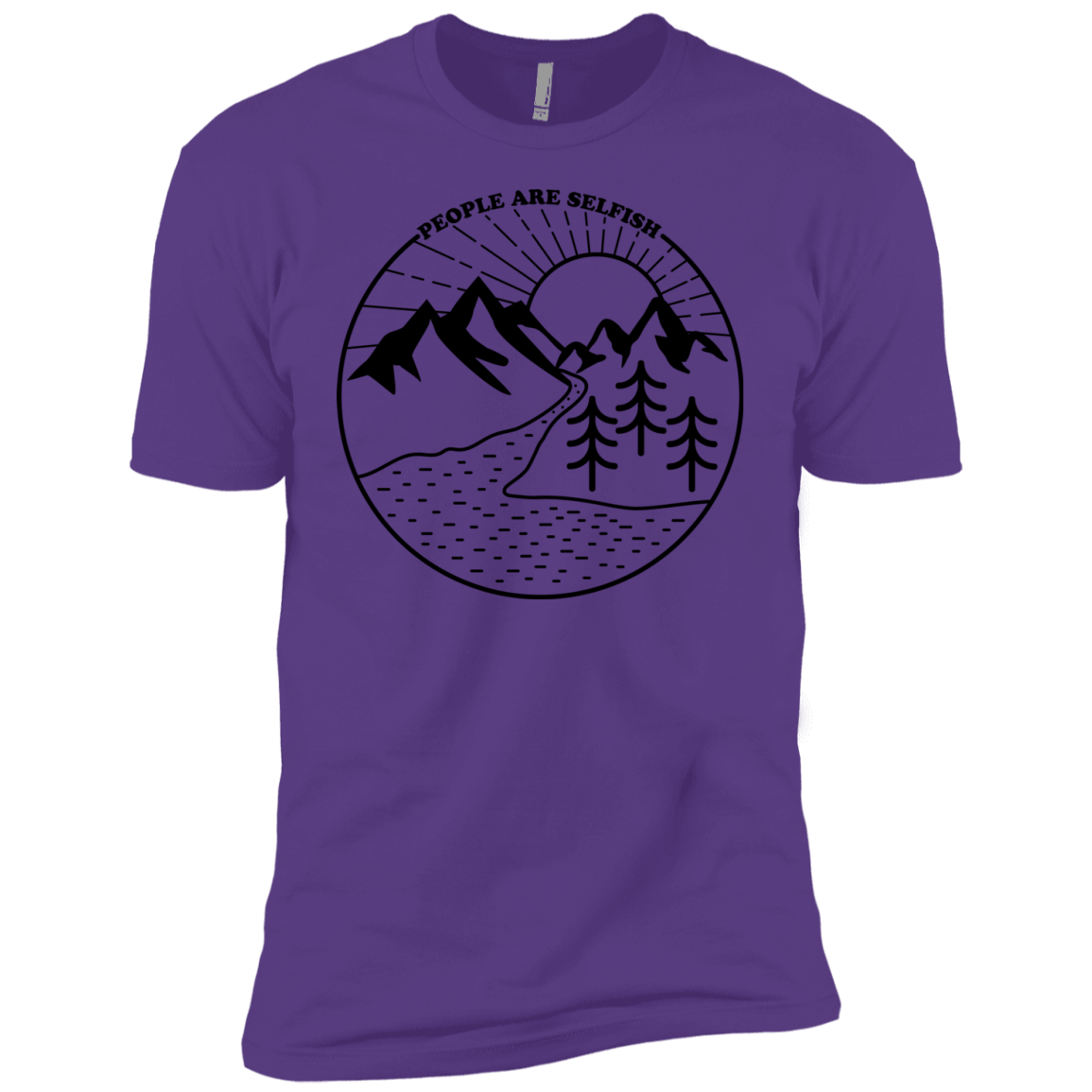 Nature vs. People Boys Premium T-Shirt