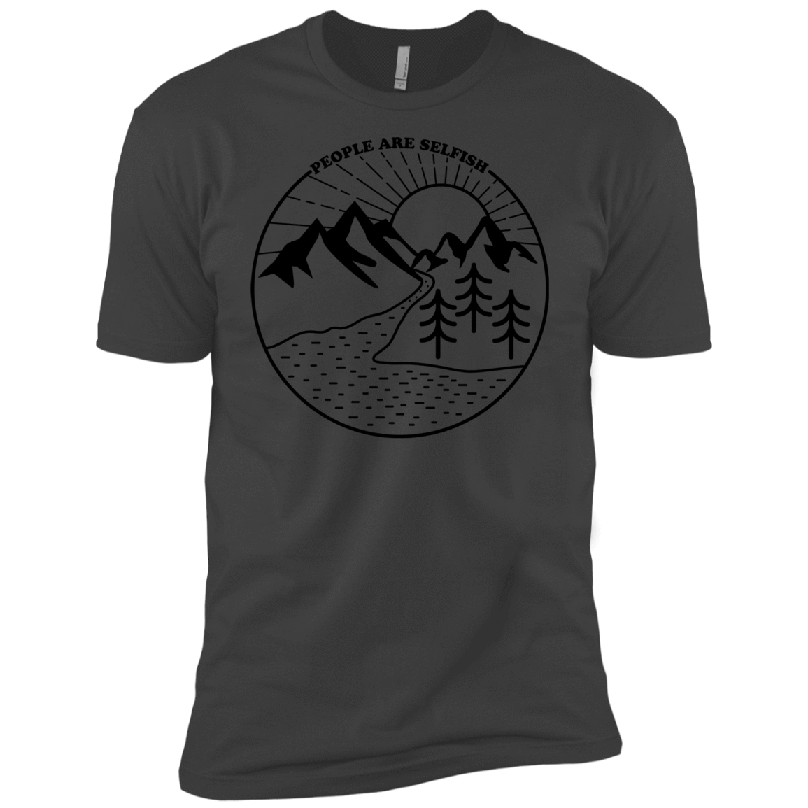 Nature vs. People Men's Premium T-Shirt