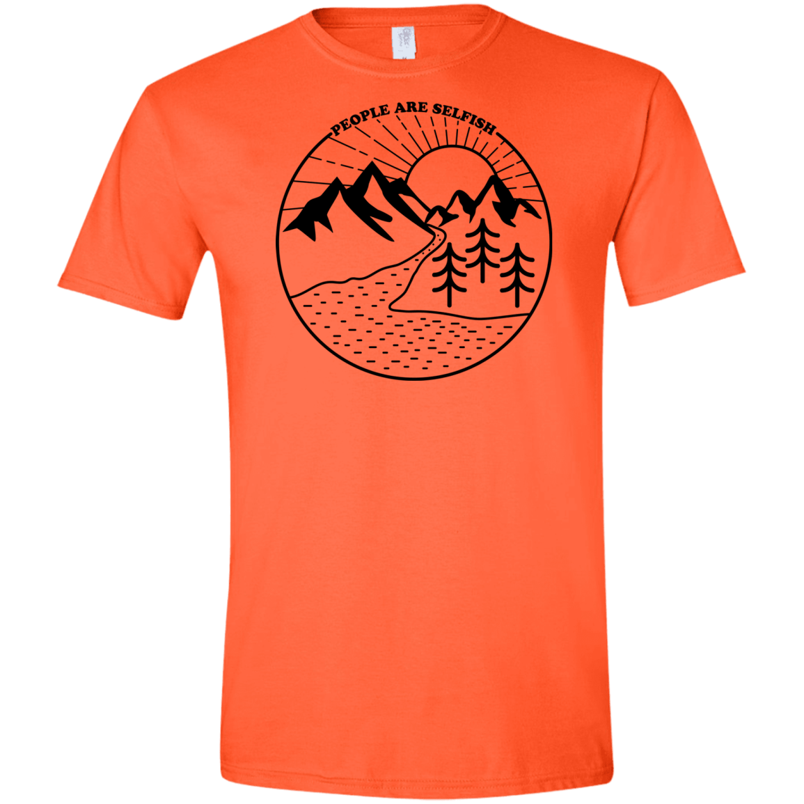 Nature vs. People Men's Semi-Fitted Softstyle