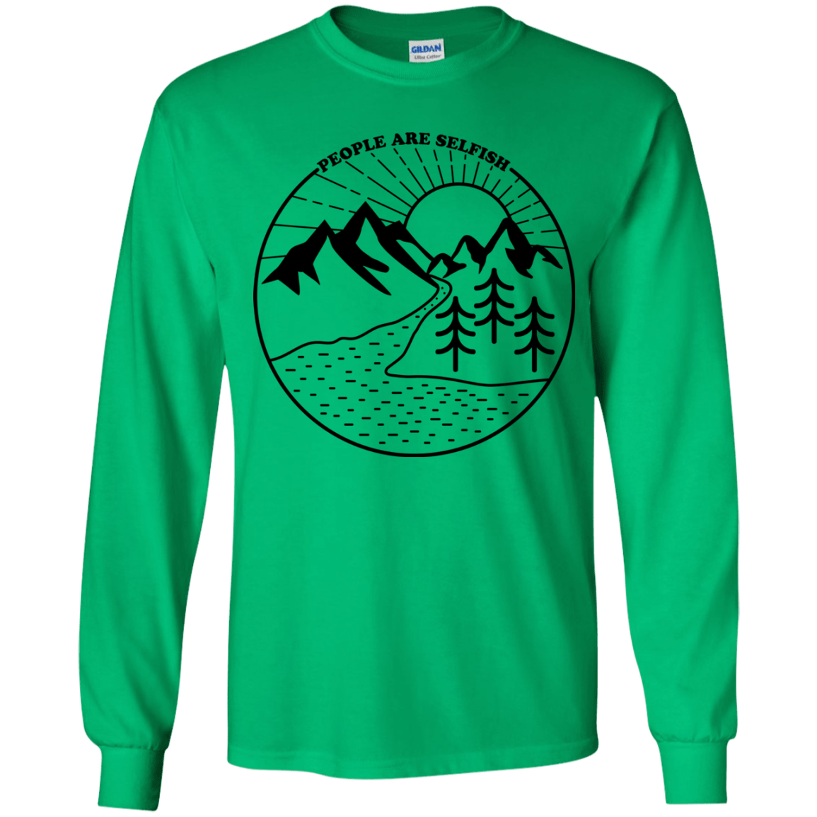 Nature vs. People Youth Long Sleeve T-Shirt