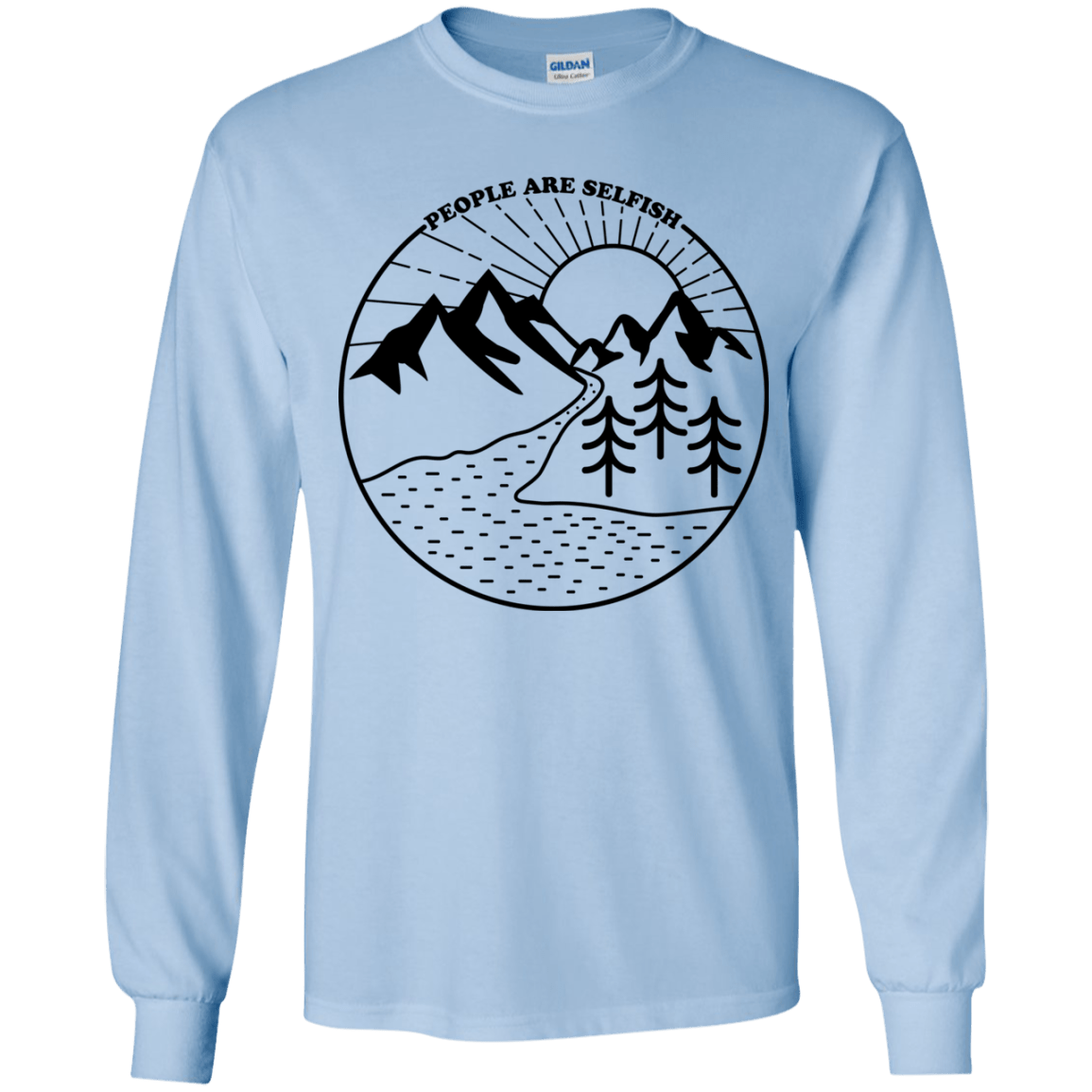 Nature vs. People Youth Long Sleeve T-Shirt