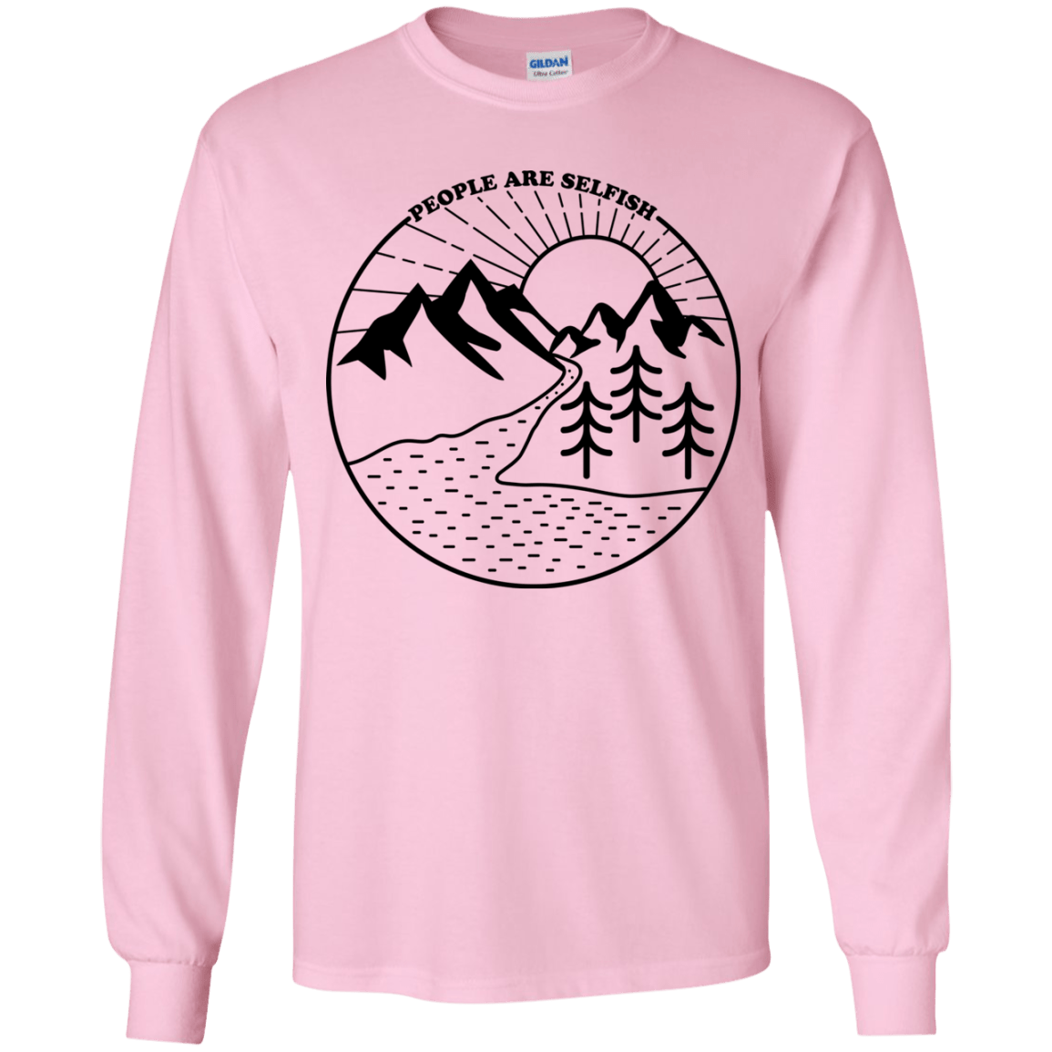 Nature vs. People Youth Long Sleeve T-Shirt