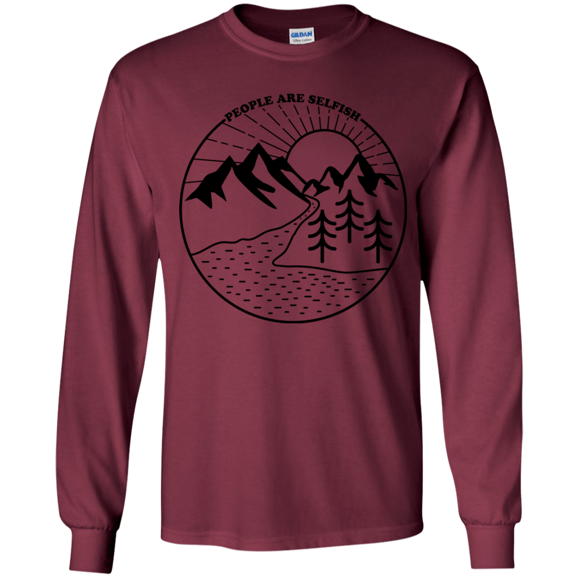 Nature vs. People Youth Long Sleeve T-Shirt