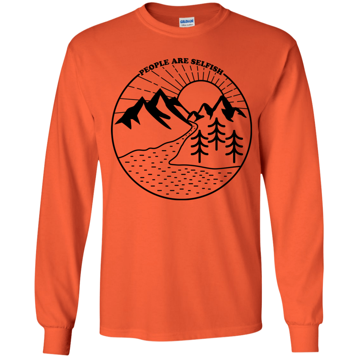 Nature vs. People Youth Long Sleeve T-Shirt