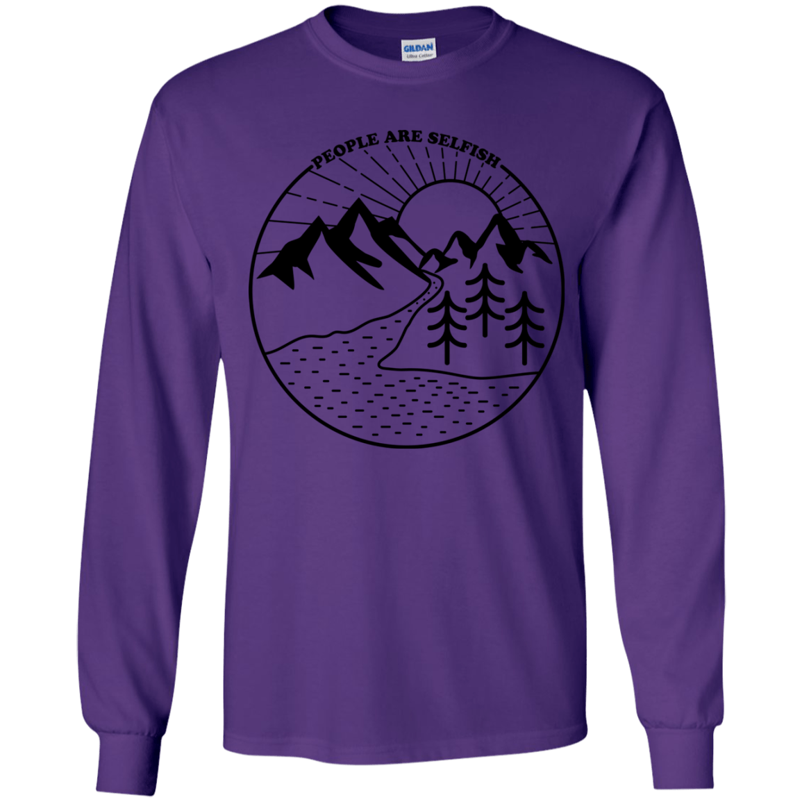 Nature vs. People Youth Long Sleeve T-Shirt