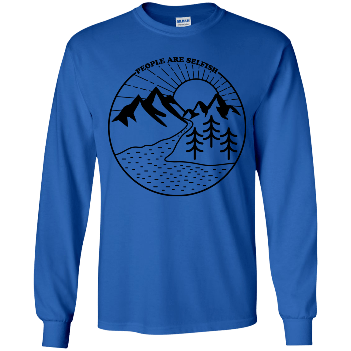 Nature vs. People Youth Long Sleeve T-Shirt