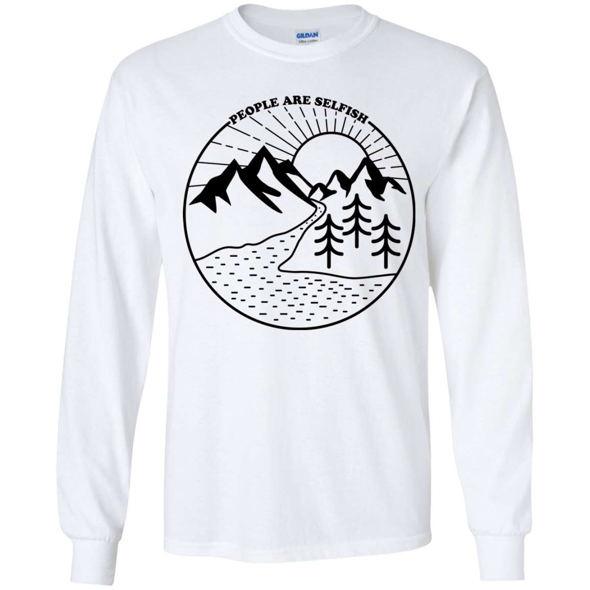 Nature vs. People Youth Long Sleeve T-Shirt