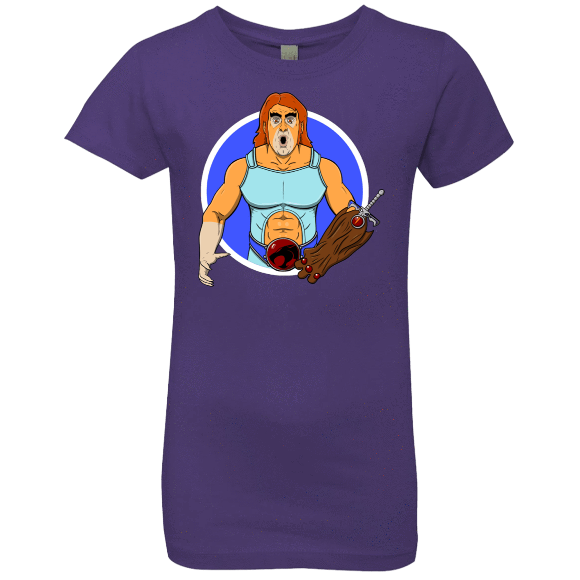 T-Shirts Purple Rush / YXS Natureboy Woooo Girls Premium T-Shirt