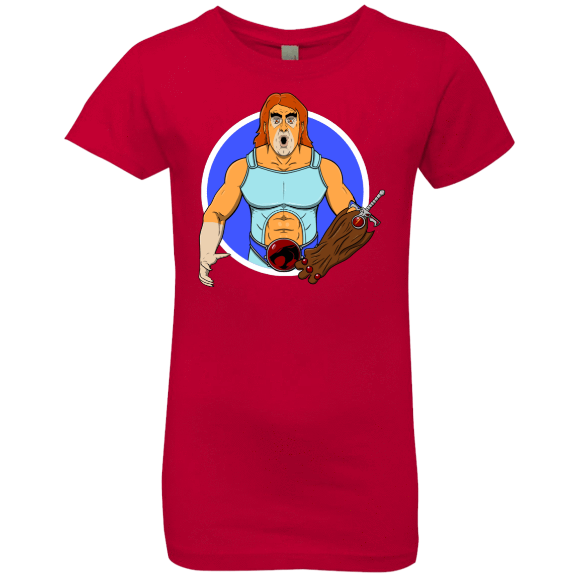 T-Shirts Red / YXS Natureboy Woooo Girls Premium T-Shirt