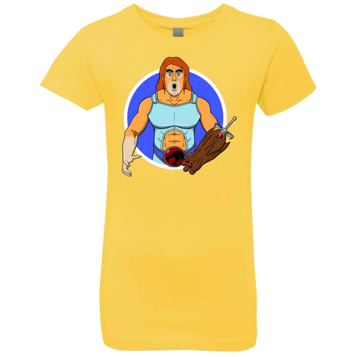 T-Shirts Vibrant Yellow / YXS Natureboy Woooo Girls Premium T-Shirt