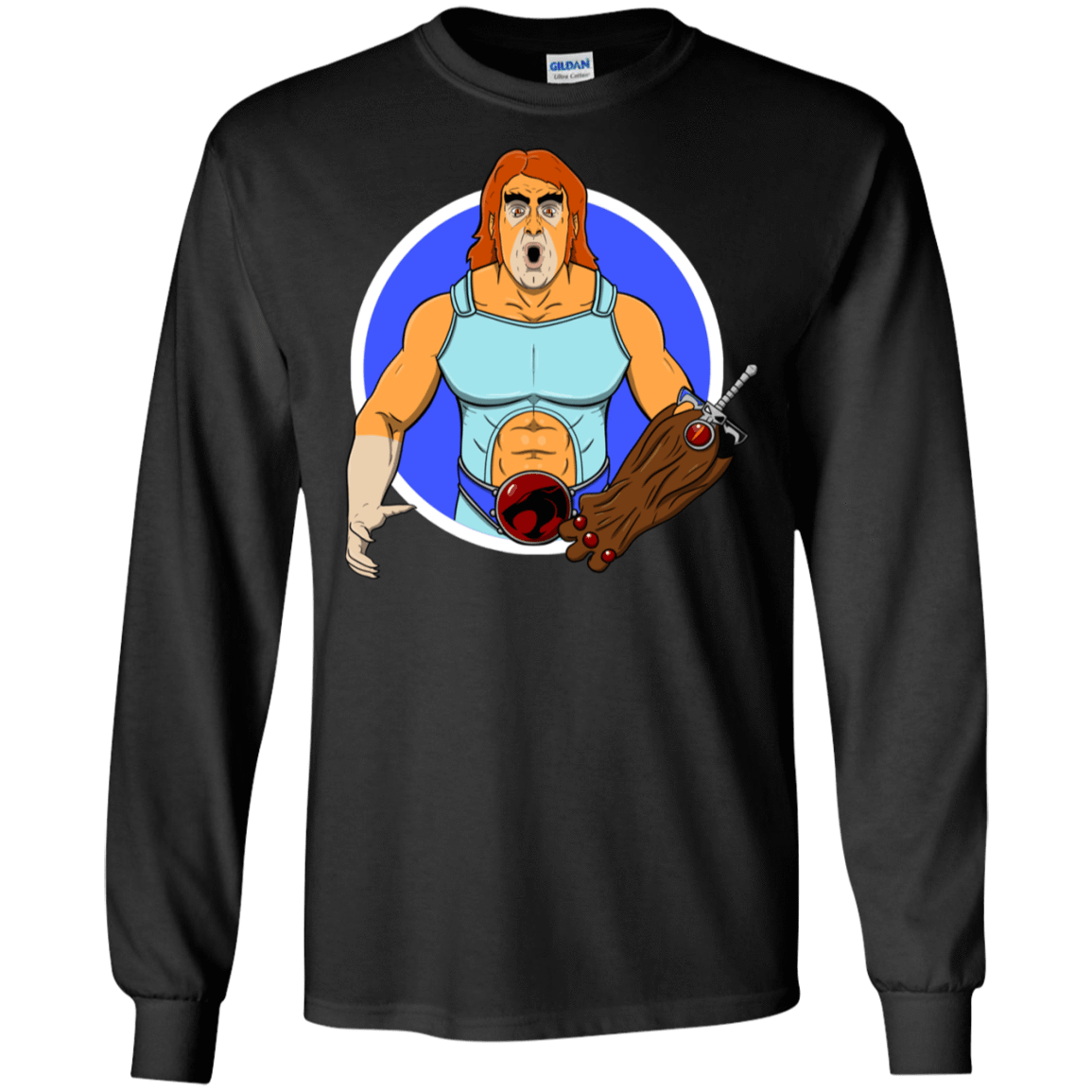 T-Shirts Black / S Natureboy Woooo Men's Long Sleeve T-Shirt