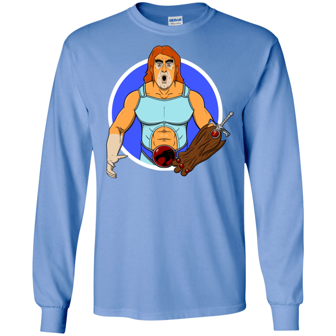 T-Shirts Carolina Blue / S Natureboy Woooo Men's Long Sleeve T-Shirt