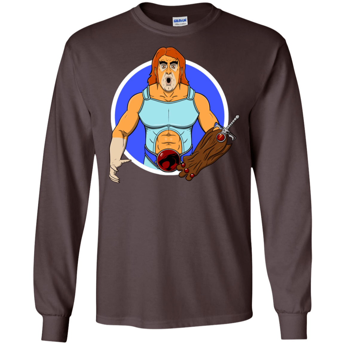 T-Shirts Dark Chocolate / S Natureboy Woooo Men's Long Sleeve T-Shirt