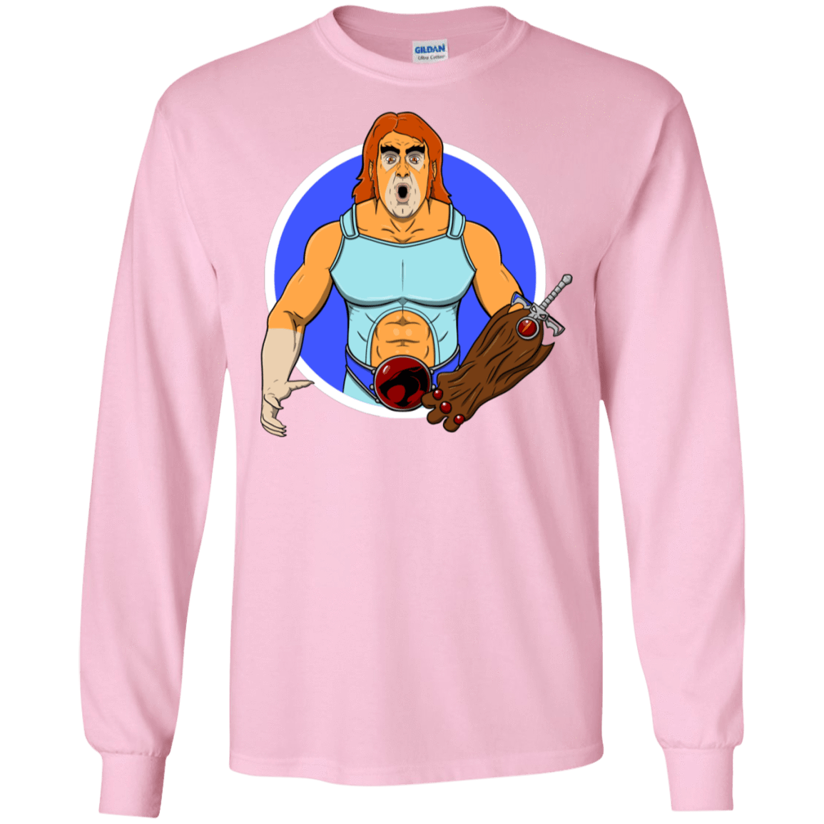T-Shirts Light Pink / S Natureboy Woooo Men's Long Sleeve T-Shirt