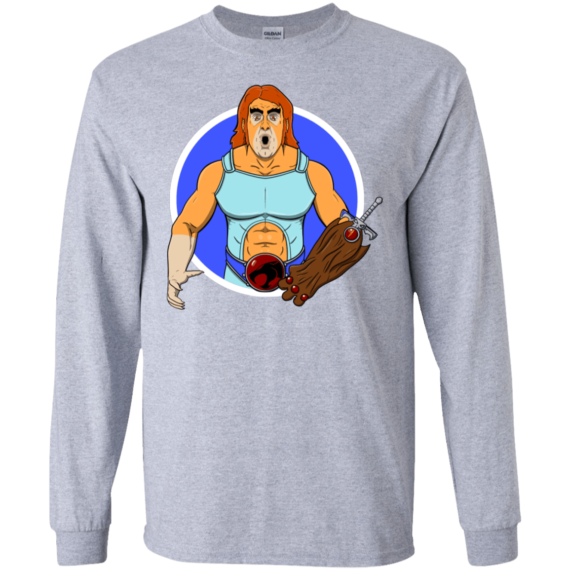 T-Shirts Sport Grey / S Natureboy Woooo Men's Long Sleeve T-Shirt