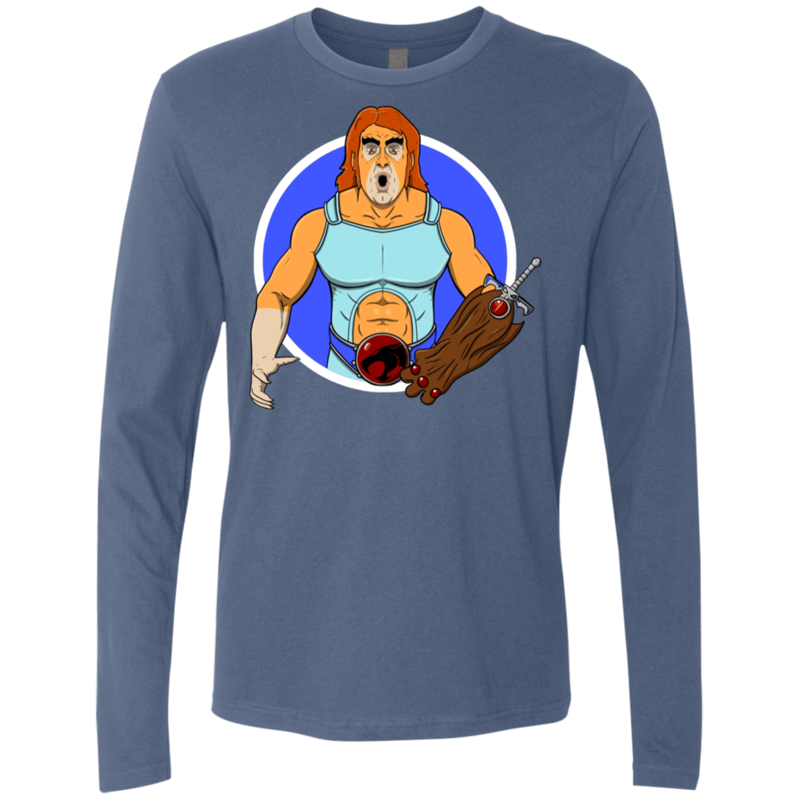 T-Shirts Indigo / S Natureboy Woooo Men's Premium Long Sleeve