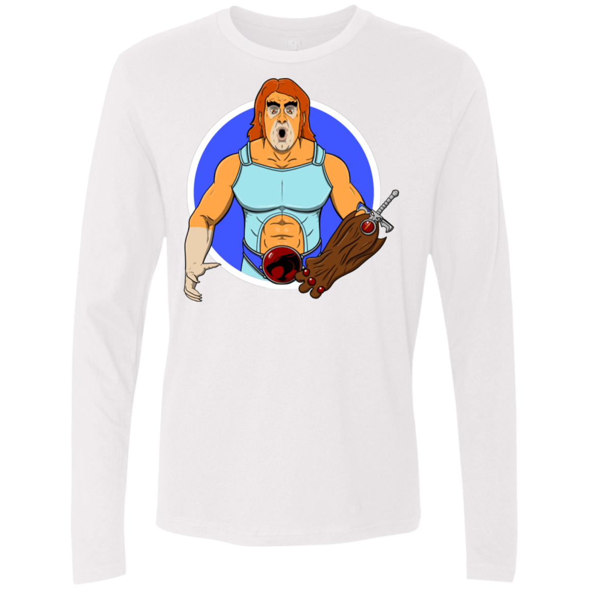 T-Shirts White / S Natureboy Woooo Men's Premium Long Sleeve