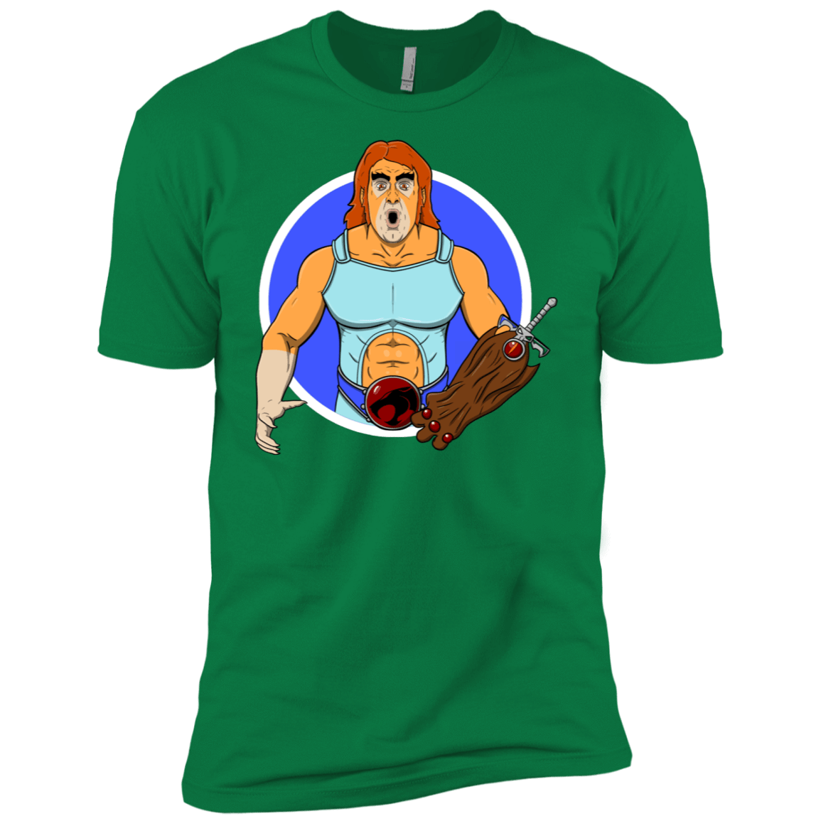 T-Shirts Kelly Green / X-Small Natureboy Woooo Men's Premium T-Shirt