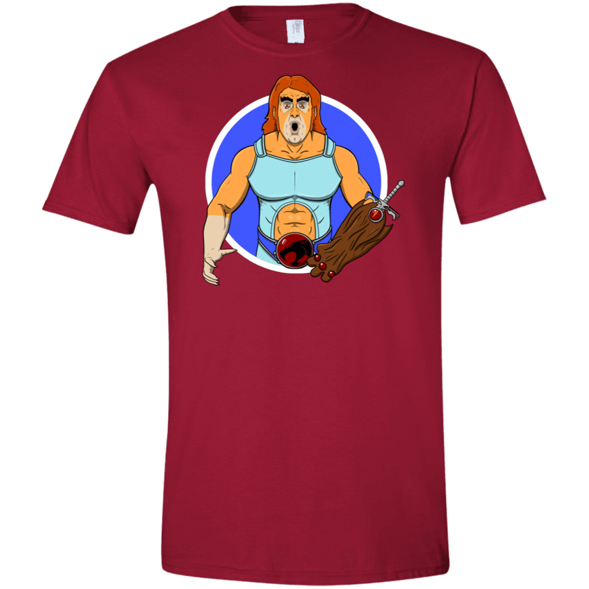 T-Shirts Cardinal Red / S Natureboy Woooo Men's Semi-Fitted Softstyle