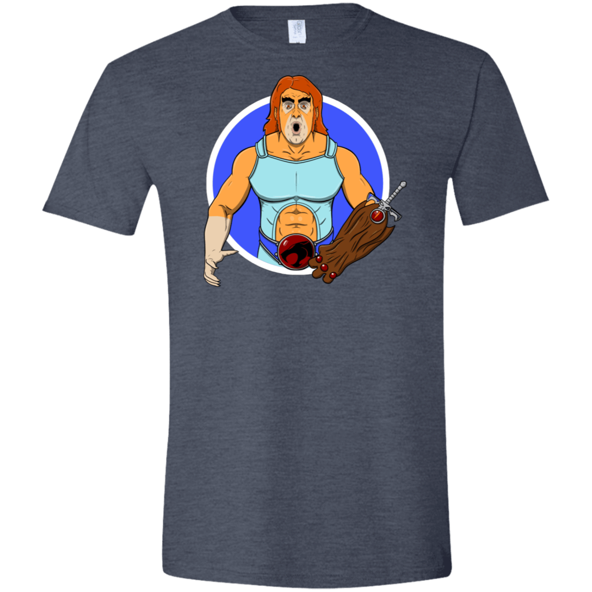 T-Shirts Heather Navy / S Natureboy Woooo Men's Semi-Fitted Softstyle