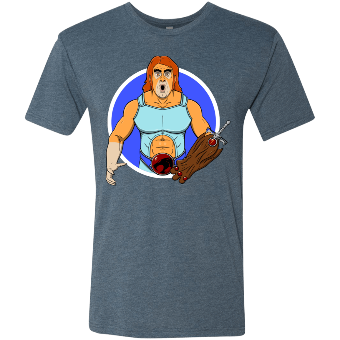 T-Shirts Indigo / S Natureboy Woooo Men's Triblend T-Shirt