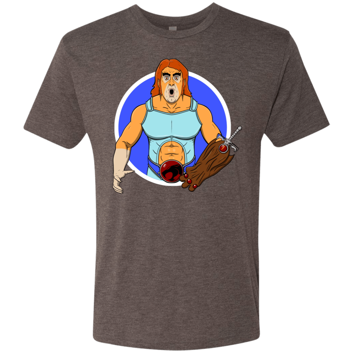 T-Shirts Macchiato / S Natureboy Woooo Men's Triblend T-Shirt