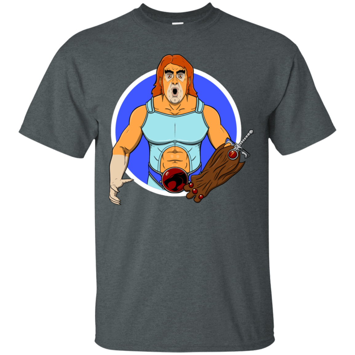 T-Shirts Dark Heather / S Natureboy Woooo T-Shirt