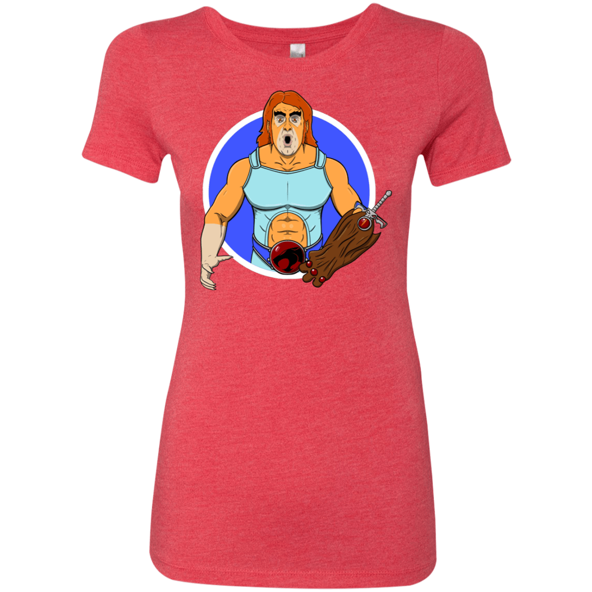 T-Shirts Vintage Red / S Natureboy Woooo Women's Triblend T-Shirt