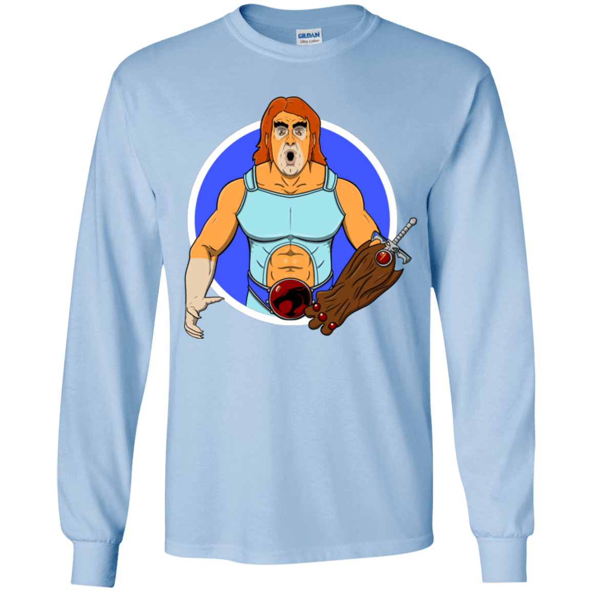 T-Shirts Light Blue / YS Natureboy Woooo Youth Long Sleeve T-Shirt