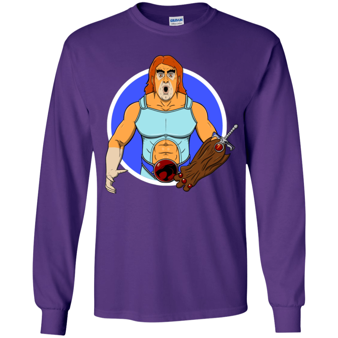T-Shirts Purple / YS Natureboy Woooo Youth Long Sleeve T-Shirt
