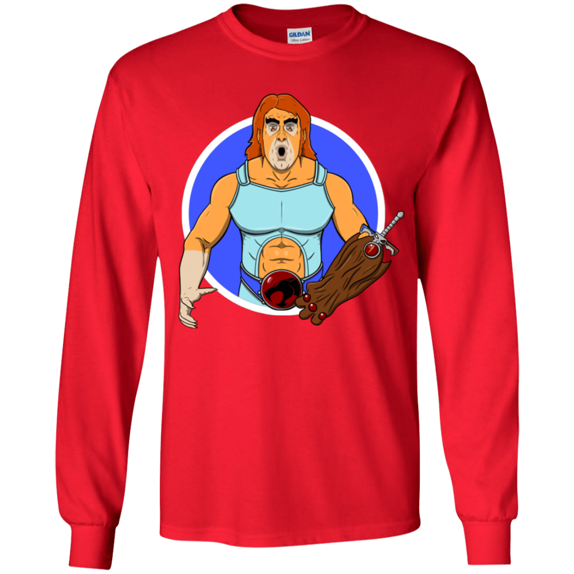 T-Shirts Red / YS Natureboy Woooo Youth Long Sleeve T-Shirt