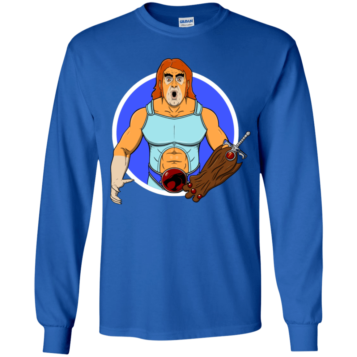 T-Shirts Royal / YS Natureboy Woooo Youth Long Sleeve T-Shirt