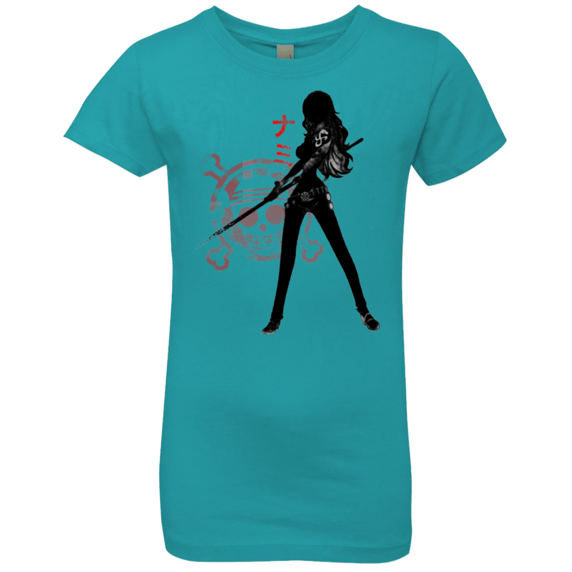 T-Shirts Tahiti Blue / YXS Navigator Girls Premium T-Shirt