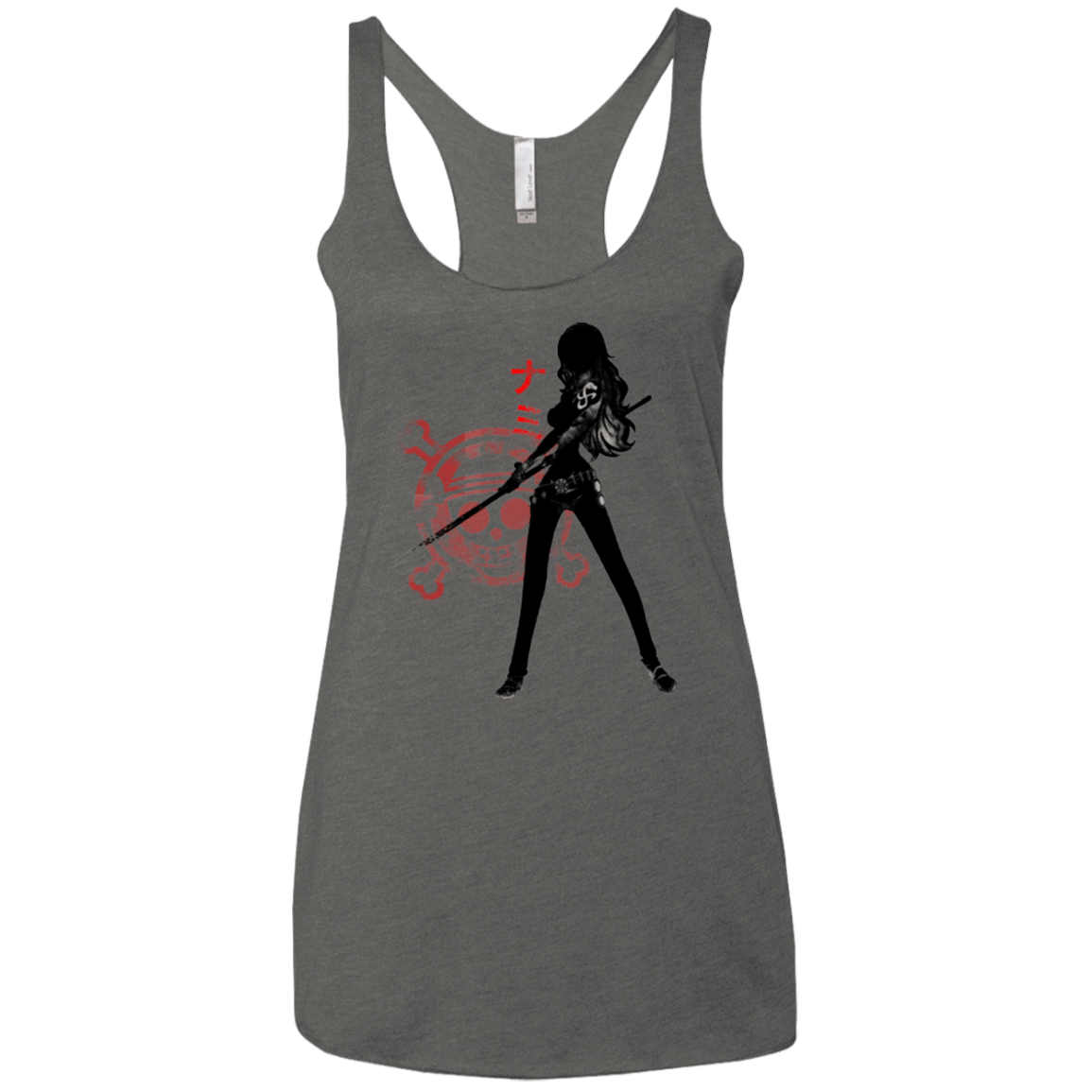 T-Shirts Premium Heather / X-Small Navigator Women's Triblend Racerback Tank