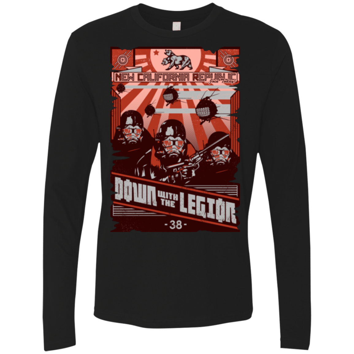 T-Shirts Black / Small NCR Needs You Men's Premium Long Sleeve