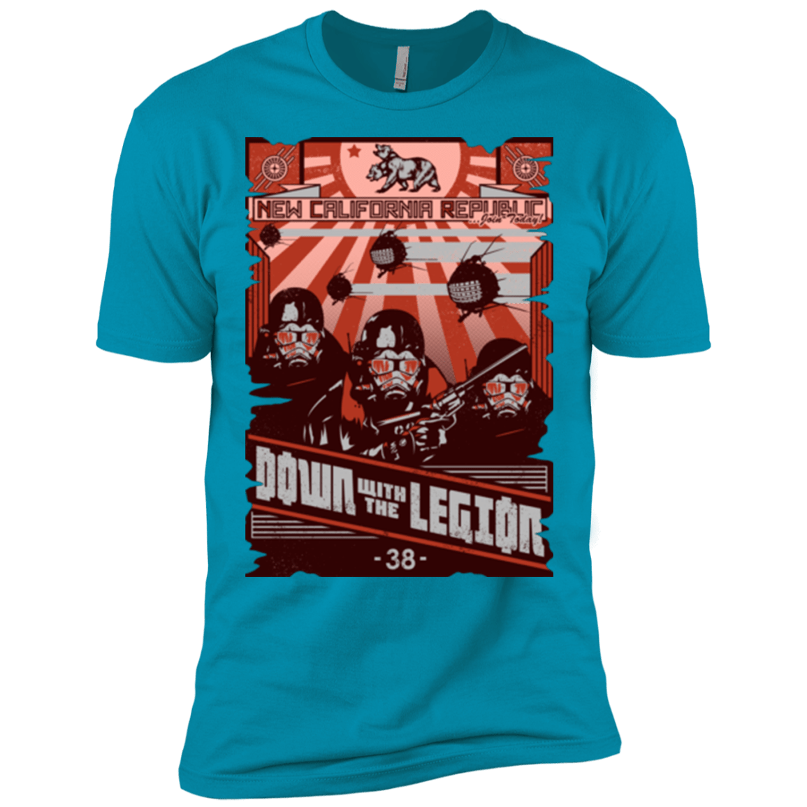 T-Shirts Turquoise / X-Small NCR Needs You Men's Premium T-Shirt