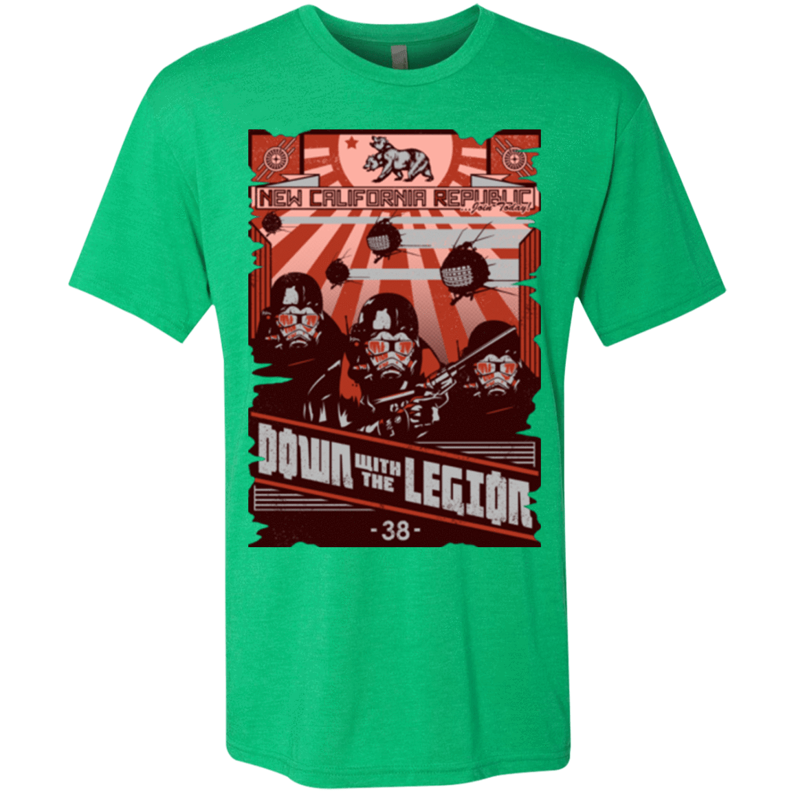 T-Shirts Envy / Small NCR Needs You Men's Triblend T-Shirt