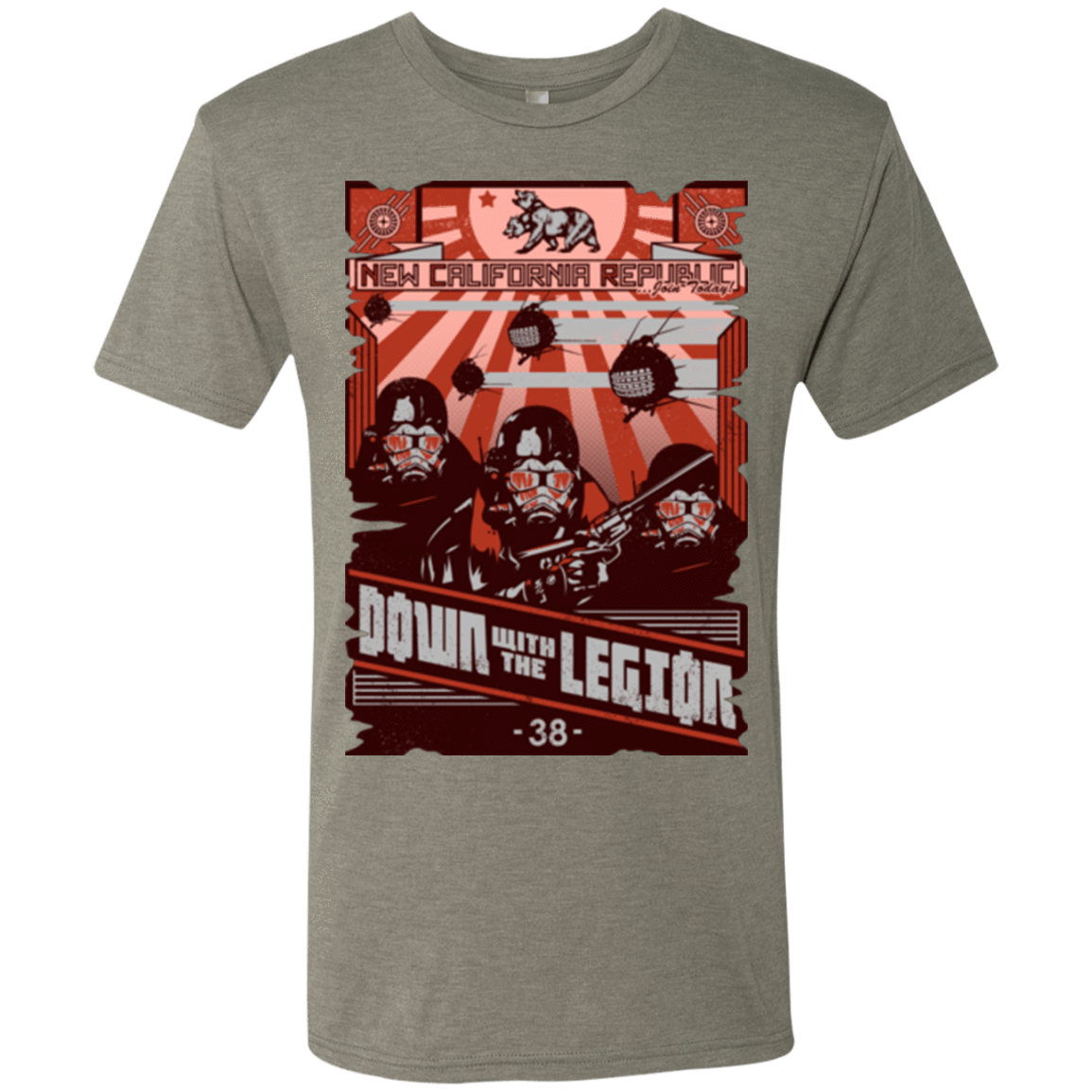 T-Shirts Venetian Grey / Small NCR Needs You Men's Triblend T-Shirt