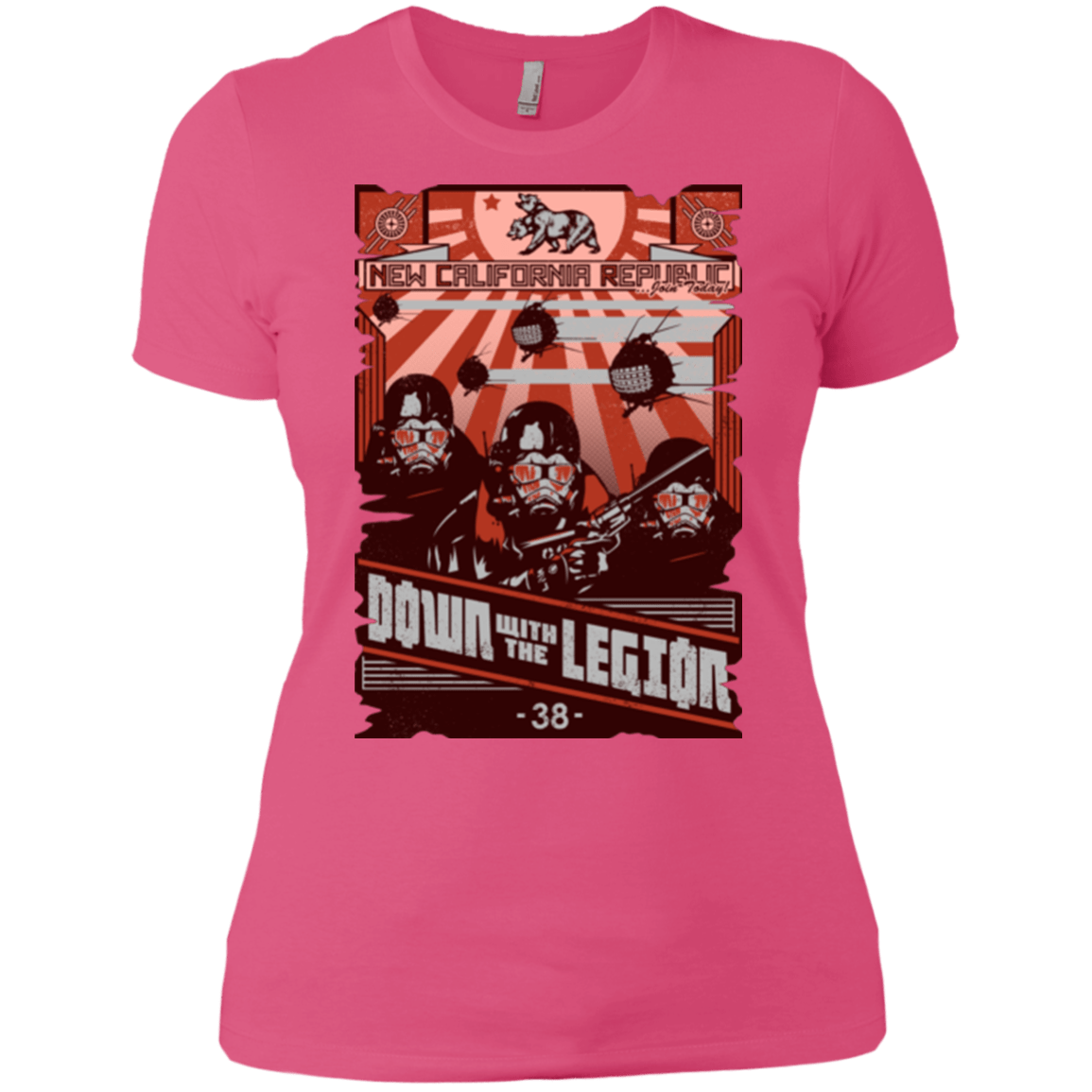 T-Shirts Hot Pink / X-Small NCR Needs You Women's Premium T-Shirt