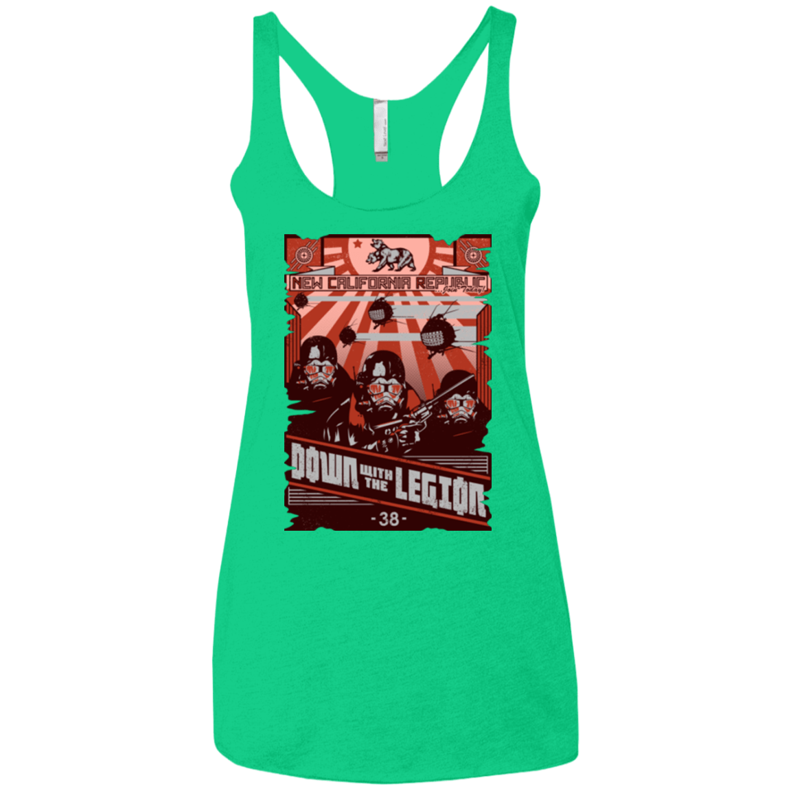T-Shirts Envy / X-Small NCR Needs You Women's Triblend Racerback Tank