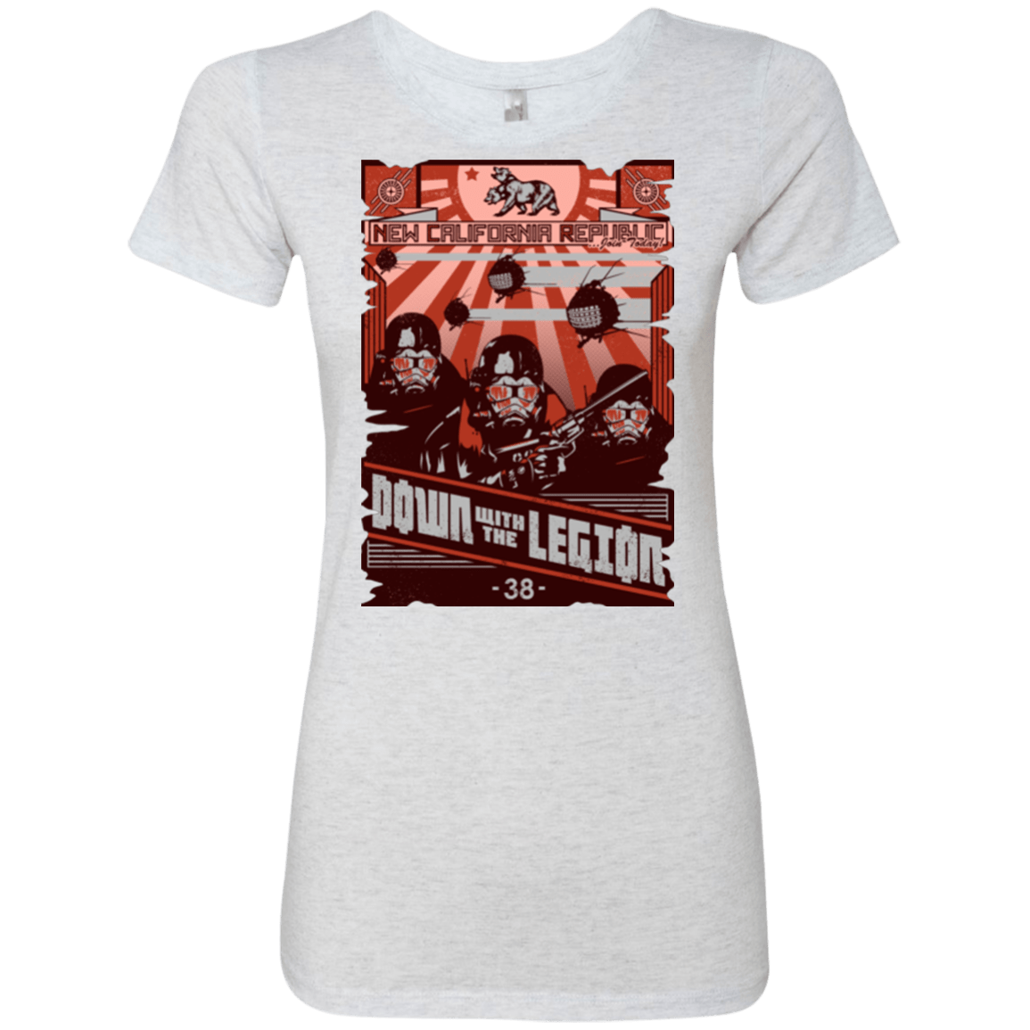 T-Shirts Heather White / Small NCR Needs You Women's Triblend T-Shirt