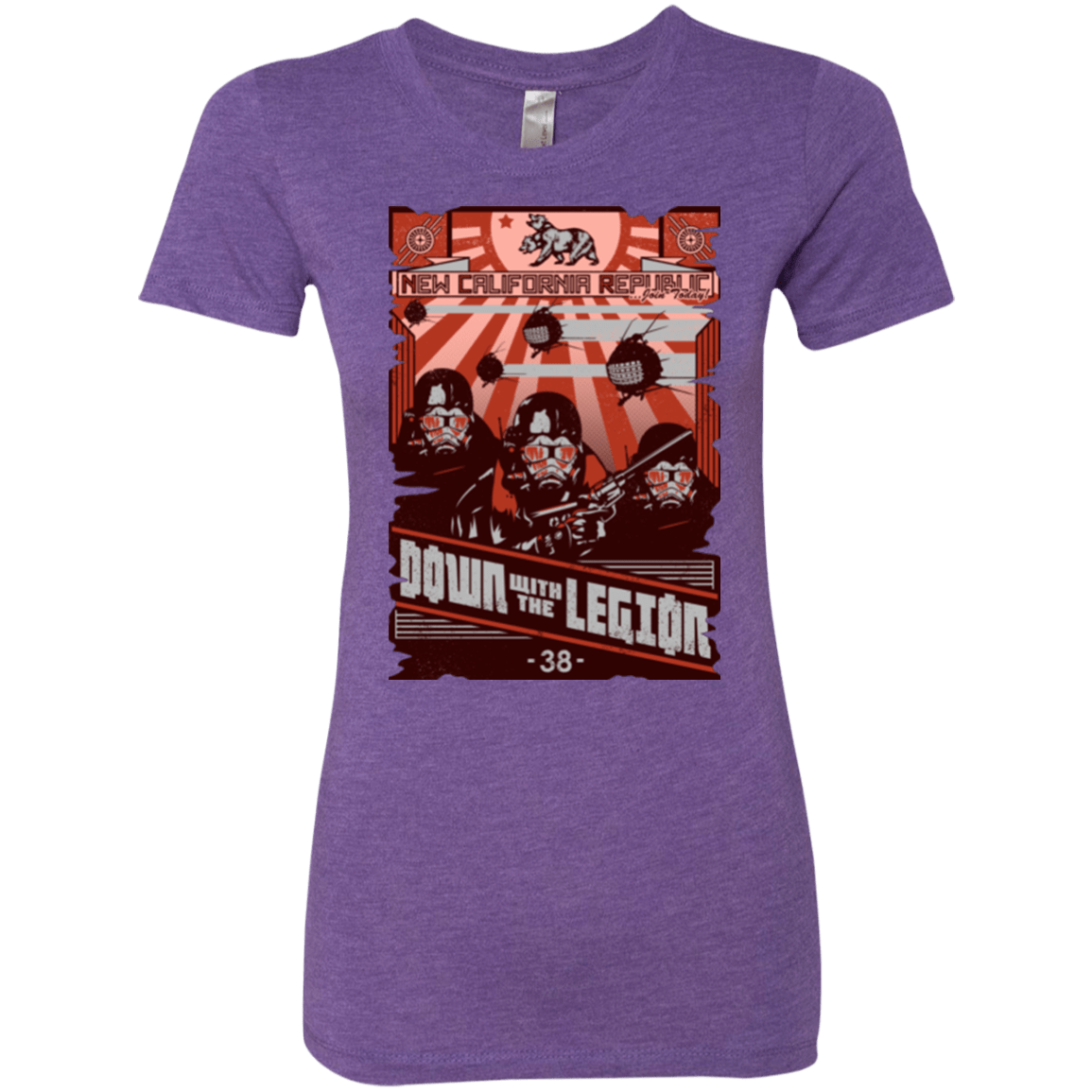 T-Shirts Purple Rush / Small NCR Needs You Women's Triblend T-Shirt