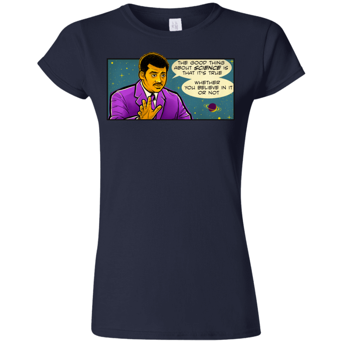 T-Shirts Navy / S NDGT good thing Junior Slimmer-Fit T-Shirt